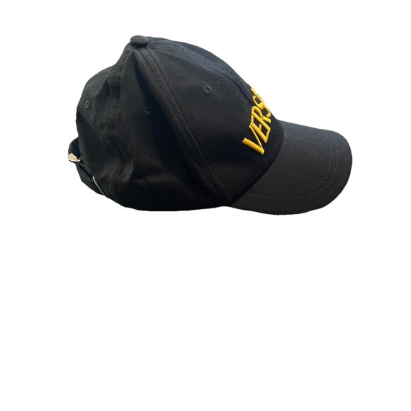 Versace Hat Cap Logo Medusa Size 57 M Gold NWOT - Picture 2 of 5